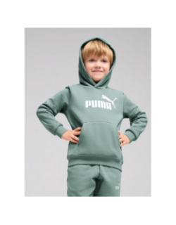 Sweat à capuche essentials no.1 logo vert enfant - Puma