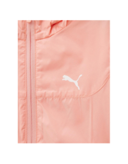 Veste coupe vent ess regular windbreaker rose enfant - Puma