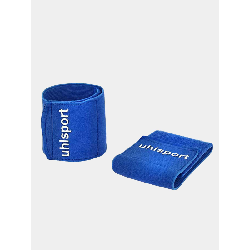 Pack de 3 paires de bandes de maintien 65mm bleu  - Uhlsport