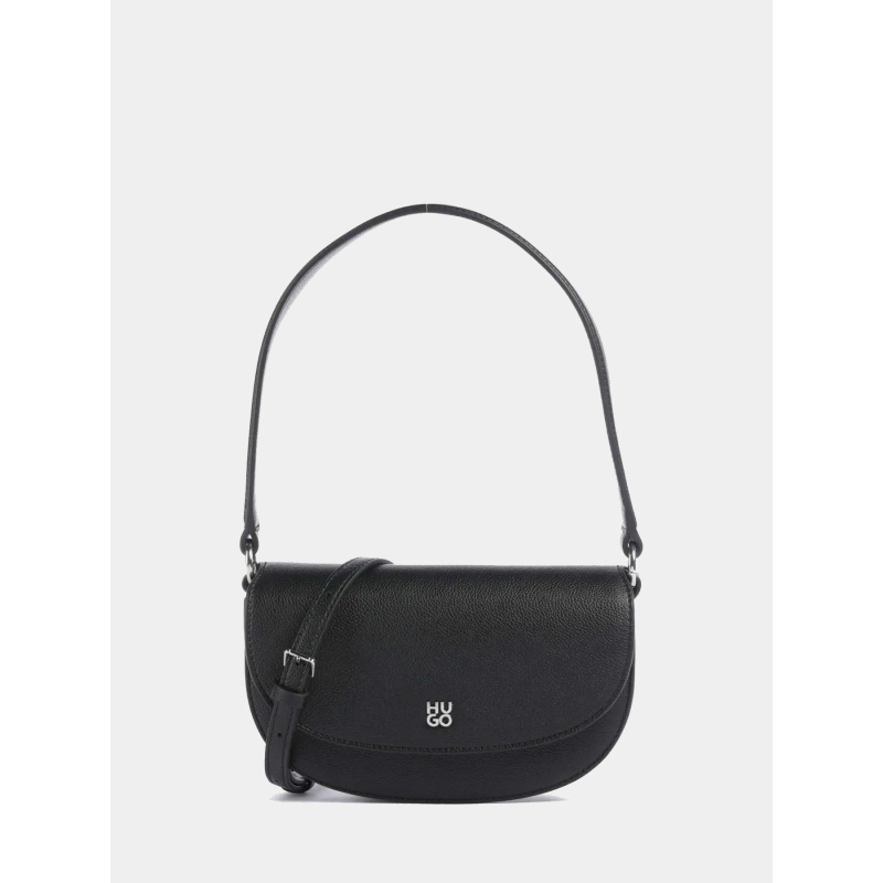 Sac porté épaule et bandoulière chris 2.0 noir femme - Hugo