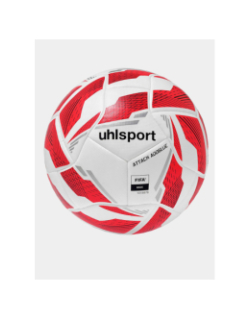 Ballon de football attack addglue blanc rouge - Uhlsport