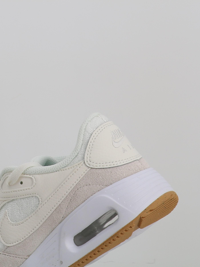 Air max baskets sc broderie blanc femme - Nike