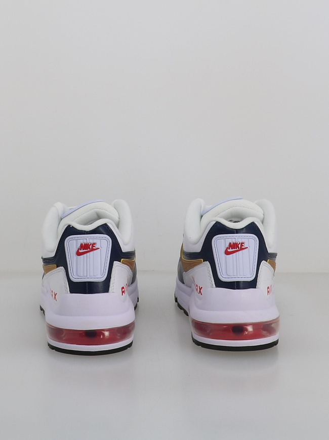 Air max baskets ltd 3 prem blanc bleu or homme - Nike