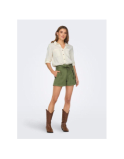 Short fluide aris life vert femme - Only