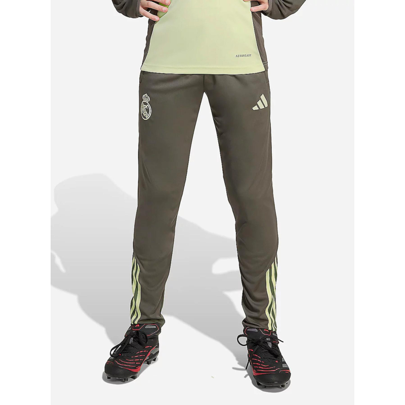 Pantalon d'entrainement real madrid 25/26 vert enfant - Adidas
