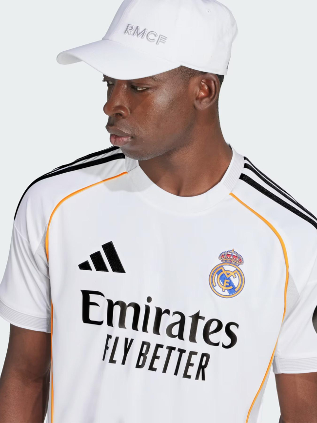 Maillot de football real madrid domicile 25/26 homme blanc - Adidas