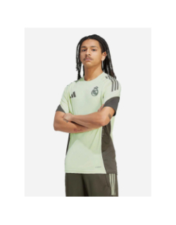 Maillot d'entrainement real madrid 25/26 vert homme - Adidas
