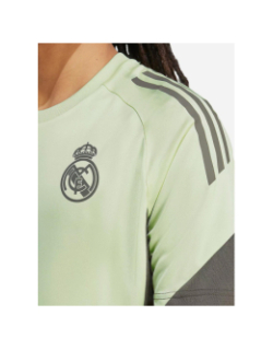 Maillot d'entrainement real madrid 25/26 vert homme - Adidas