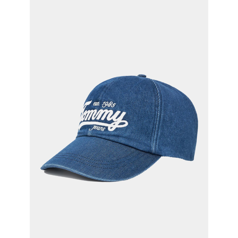Casquette denim archive script bleu homme - Tommy Jeans