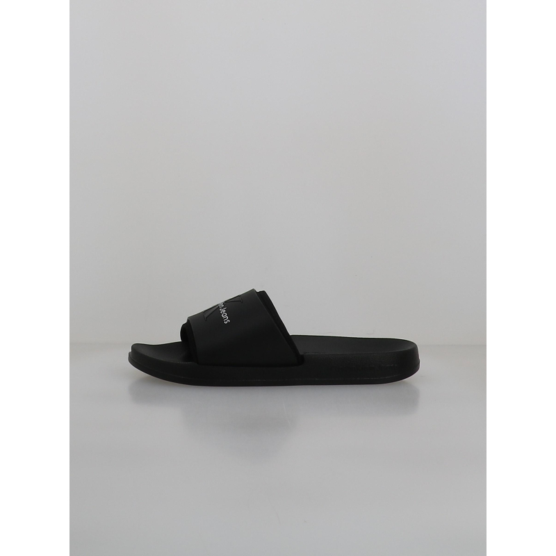 Claquettes slide noir homme - Calvin Klein Jeans