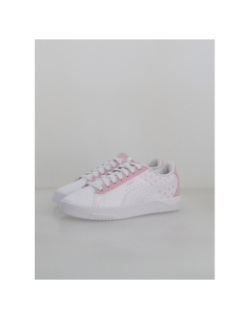 Baskets jada à fleurs blanc rose fille - Puma