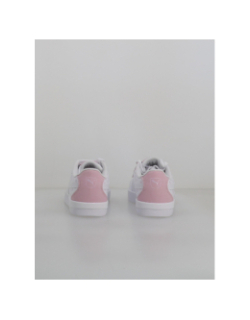 Baskets jada à fleurs blanc rose fille - Puma