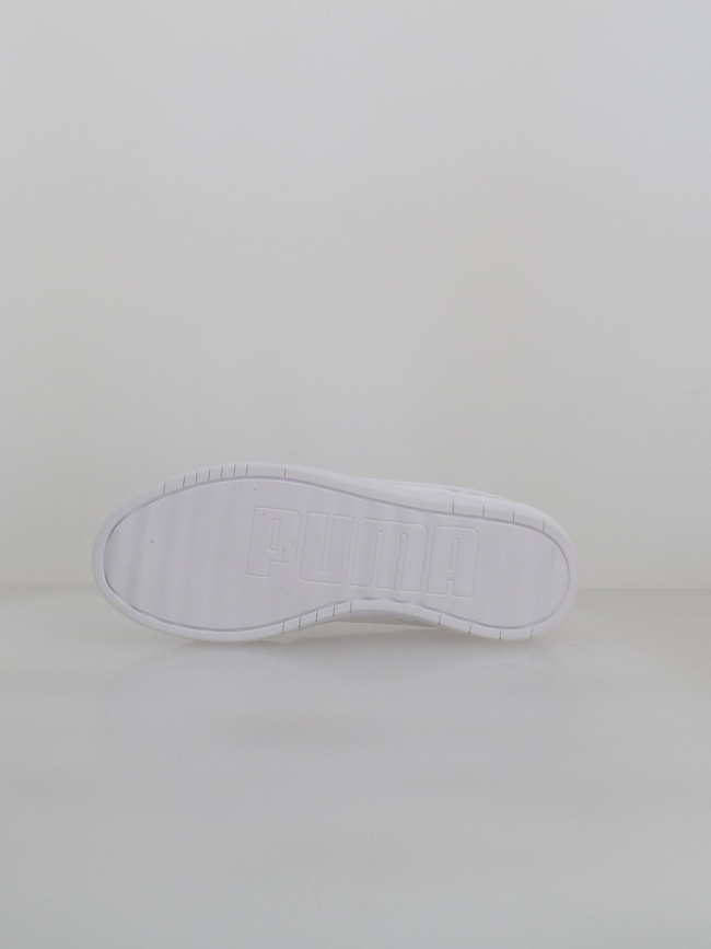 Baskets jada à fleurs blanc rose fille - Puma