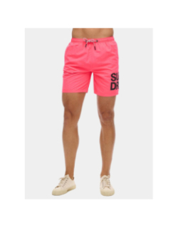 Short de bain sportwear logo rose homme - Superdry