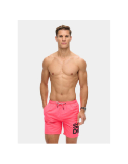 Short de bain sportwear logo rose homme - Superdry