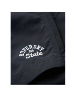 Short de bain vintage polo bleu marine homme - Superdry