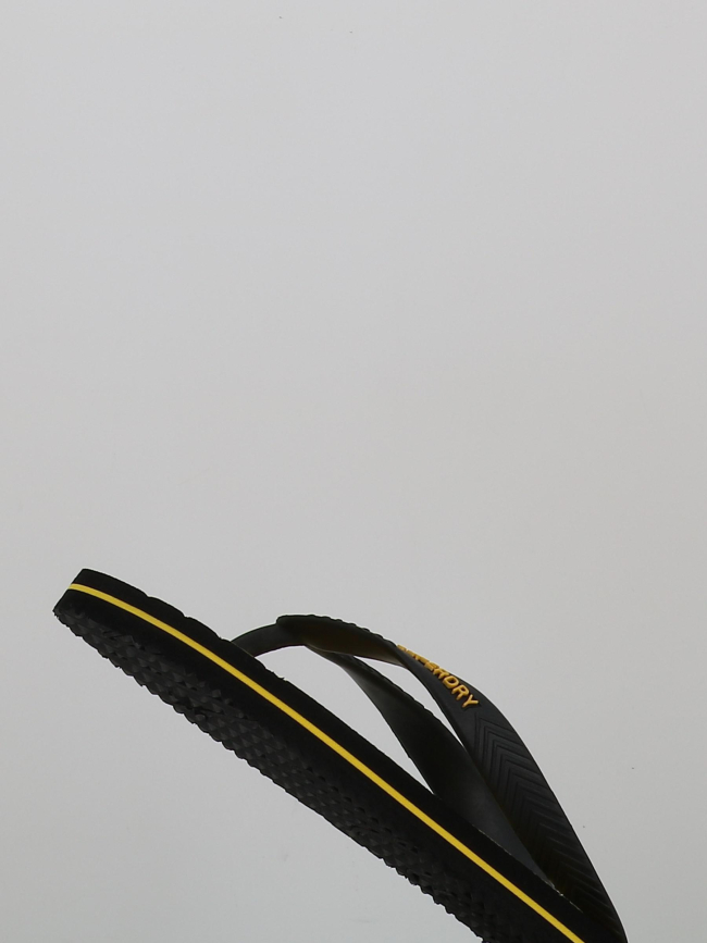 Tongs vintage noir et jaune homme - Superdry