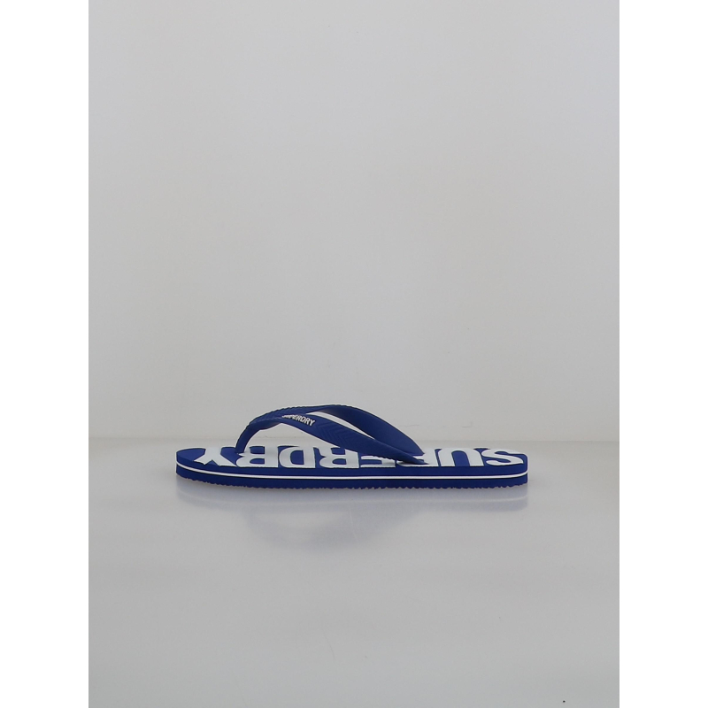 Tongs vintage bleu et blanc homme - Superdry