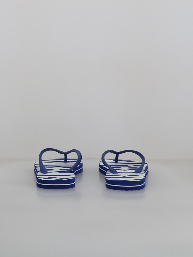 Tongs vintage bleu et blanc homme - Superdry