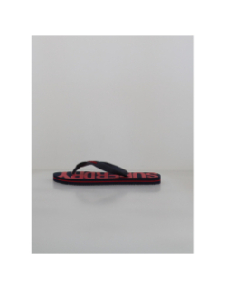 Tongs vintage noir et rouge homme - Superdry
