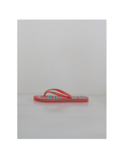 Tongs vintage rouge et gris femme - Superdry