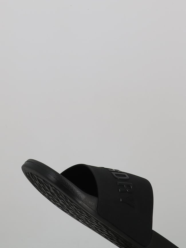 Sandales de piscine véganes à logo noir homme - Superdry