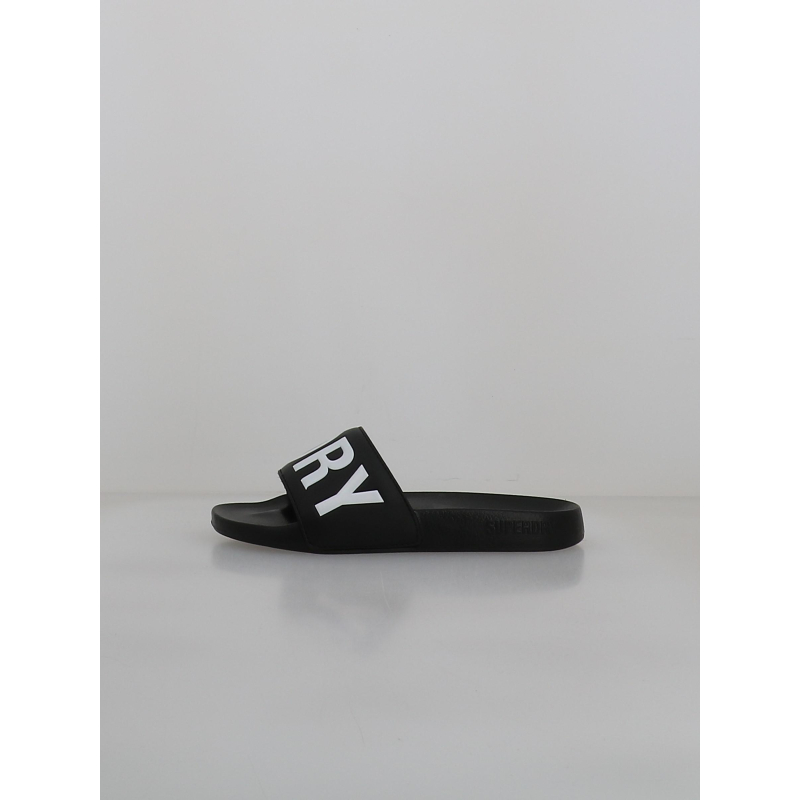 Sandale de piscine véganes core noir femme - Superdry