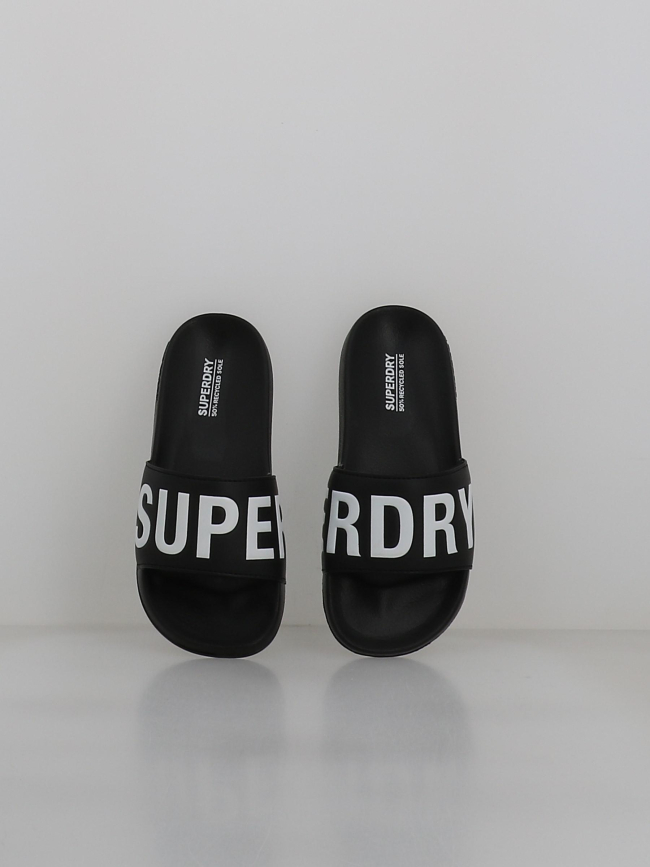 Sandale de piscine véganes core noir femme - Superdry