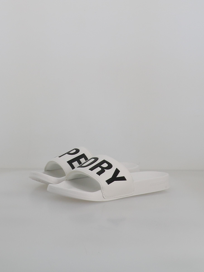 Sandales de piscine véganes core blanc femme - Superdry