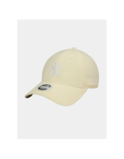 Casquette 9forty cosy polaire beige femme - New Era