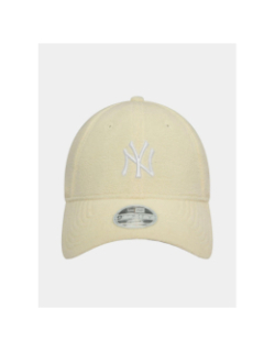 Casquette 9forty cosy polaire beige femme - New Era