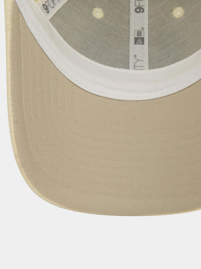Casquette 9forty cosy polaire beige femme - New Era