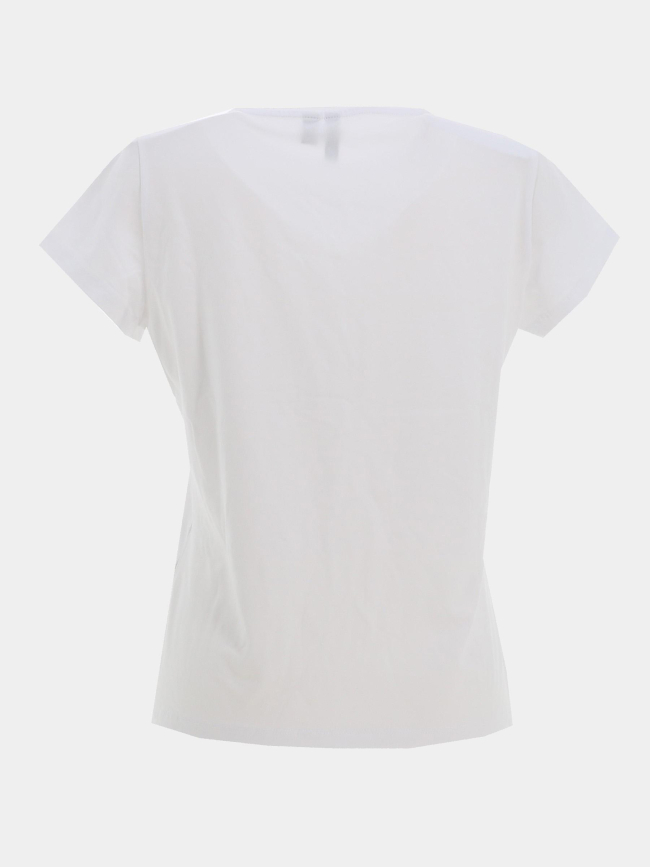 T-shirt serima liberté blanc femme - Pieces