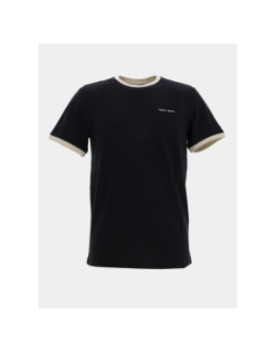 T-shirt the tee 2 bleu marine homme - Teddy Smith