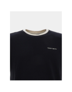 T-shirt the tee 2 bleu marine homme - Teddy Smith