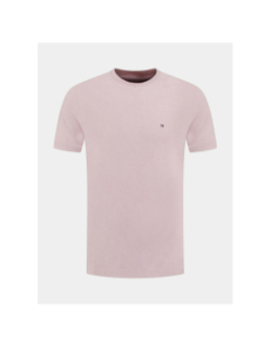 T-shirt regular fit heather chiné rose homme - Tommy Hilfiger