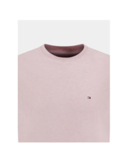 T-shirt regular fit heather chiné rose homme - Tommy Hilfiger