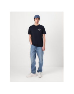 T-shirt outline flag bleu marine homme - Tommy Hilfiger
