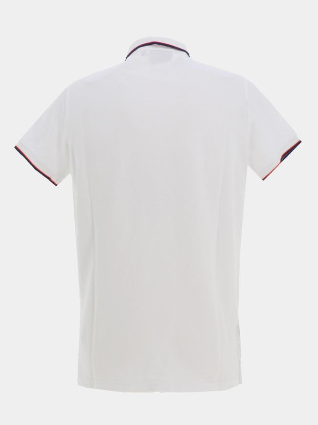 Polo à manches courtes poolside blanc homme - Superdry