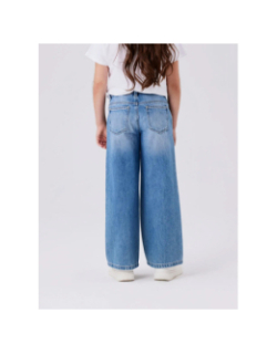Jean large nkfrose bleu fille - Name It