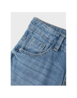Jean large nkfrose bleu fille - Name It