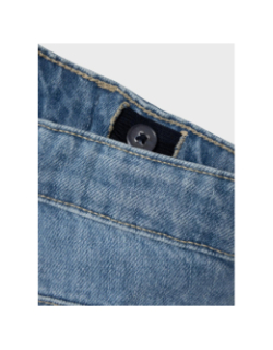 Jean large nkfrose bleu fille - Name It