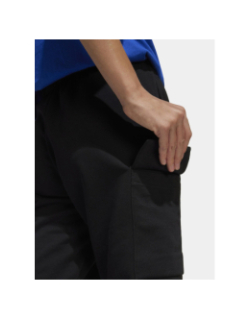 Short cargo molleton noir garçon - Adidas