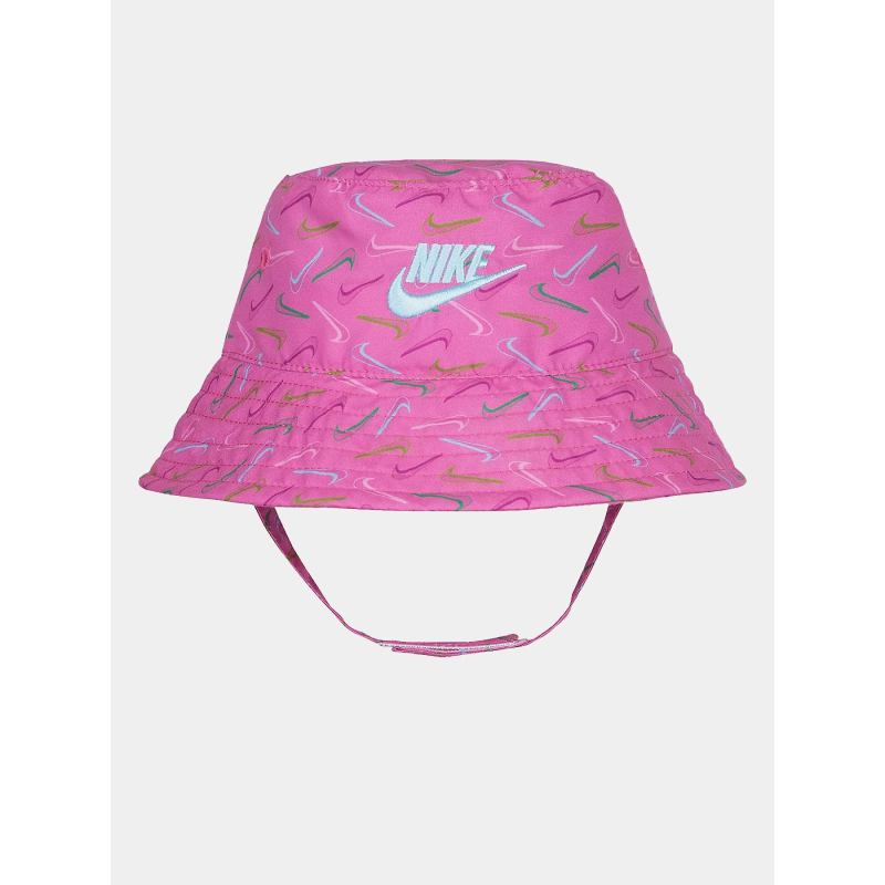 Bob graphique upf 40+ futura bucket rose fille - Nike