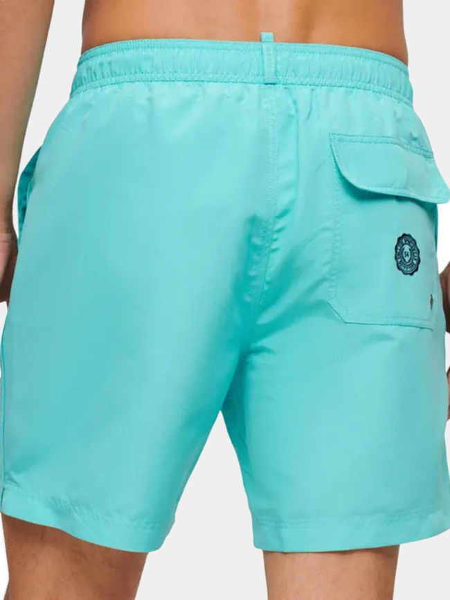 Short de bain vintage polo bleu homme - Superdry