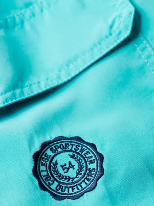 Short de bain vintage polo bleu homme - Superdry