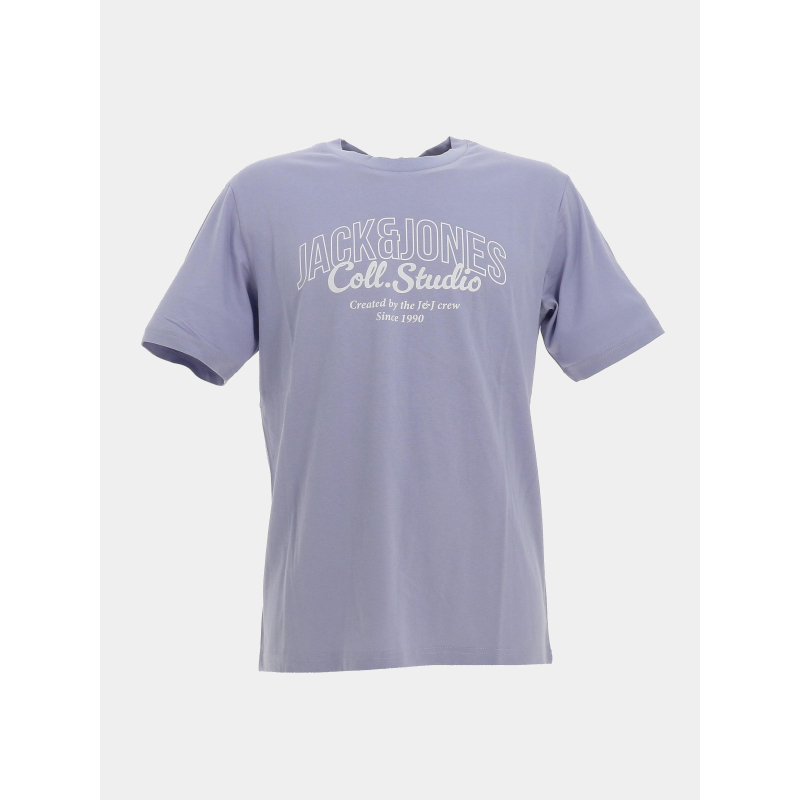 T-shirt makoto violet homme - Jack & Jones