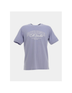 T-shirt makoto violet homme - Jack & Jones