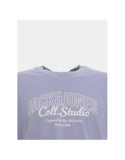 T-shirt makoto violet homme - Jack & Jones