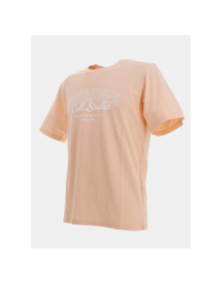 T-shirt makoto orange homme - Jack & Jones